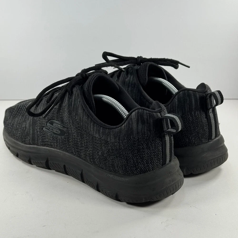 Skechers Summits South Rim Mens Black‎ Training Shoes 232298W Size 10.5 Wide